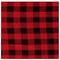 American Crafts Everyday Single-Sided Cardstock 12"X12"-Red Buffalo Check